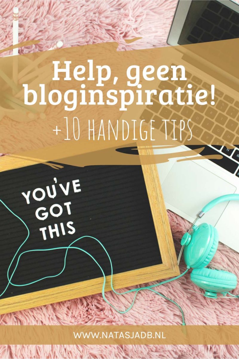 Help, geen bloginspiratie! +10 handige tips Help, geen bloginspiratie! +10 handige tips