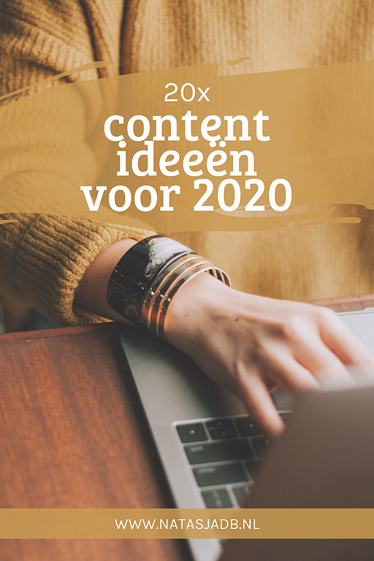 Bloggen in 2020: 20 originele content ideeën voor 2020 Bloggen in 2020: 20 originele content ideeën voor 2020
